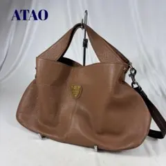 アタオ　エルヴィ　トープ　 ２WAYショルダーバッグ　エルトープ　ブラウンのサムネイル