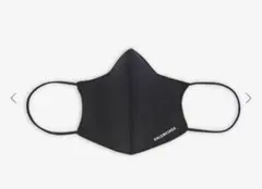 【バレシアガ】BALENCIAGA マスク ブラック 新品未開封　黒のサムネイル