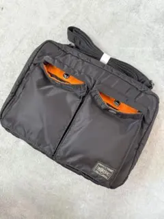 未使用 PORTER タンカー ショルダーL 28×20 ブラック 吉田カバン