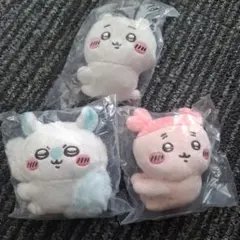 ちいかわ　クリップぬいぐるみ　3つセット