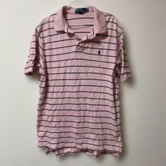 Polo by Ralph Lauren ストライプ ポロシャツ XL