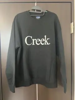 Creek クリーク　スウェット　ブラック　サイズL