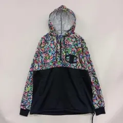 チャンピオン/アノラックパーカー/ドローコード/カンガルーポケット/SIZE L