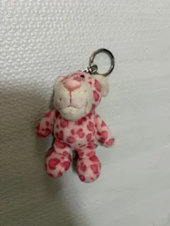NICI ヒョウ ぬいぐるみ キーホルダー ピンクのサムネイル