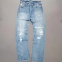 Levi's　501　00501-1245　ダメージ加工デニム