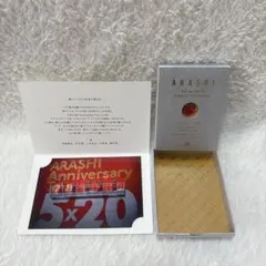 嵐　スワロフスキー　5×20 記念品　レッド　ファンクラブ