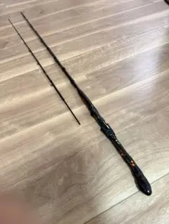 美品】和竿 竿昭作 ヘチ竿 7尺 (213cm) 全竹風ソリッド穂先 伝統工芸