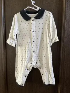 ドット柄ロンパース 70サイズ