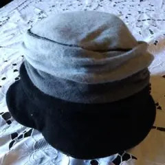 キャスケット 黒