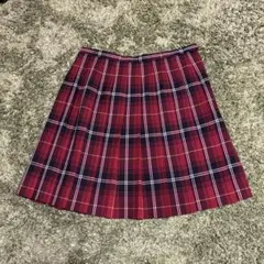 EAST BOYチェックプリーツスカート