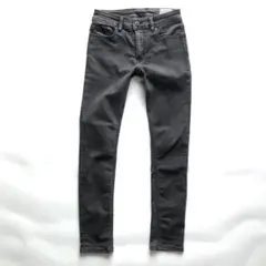 ★ディーゼル★ブラックスキニーデニム SLEENKER S-SLIM レザー切替