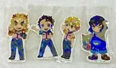 鬼滅の刃 ホロステッカー 東京ドームシティ 煉獄 伊之助 炭治郎 善逸