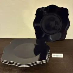 ウェッジウッド　ジャスパーコンラン　バロックブラック　ディナープレート ウェッジウッド ジャスパーコンラン バロックブラック ディナー