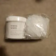【新品】WHITH WHITE フィス ホワイト ボディスクラブ ネット付き