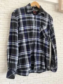 BEAMS 長袖シャツ Mサイズ チェック柄