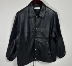 レザーコーチジャケット