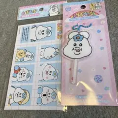 んぽちゃむ　キーホルダー＆ステッカー