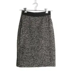 DOLCE&GABBANA ツイード タイトスカート size40 ブラック