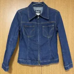 DOLCE&GABBANA denim jacket indigo XS
