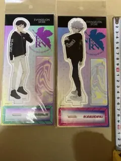 エヴァンゲリオン アクリルスタンド 碇シンジ 渚カヲル　パーカースタイル