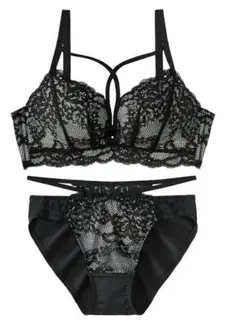 【新品】エメフィール レースブラジャー ショーツセット B70 超盛りブラ