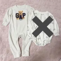 【こはる様専用】　baby GAP 長袖ロンパース　80サイズ