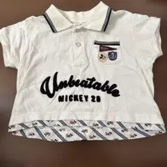 アプレレクール　ポロシャツ　ディズニー　ミッキー　80cm