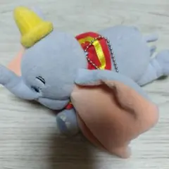 ダンボ 肩のせぬいぐるみ キーホルダー付き 約18cm ディズニー　DISNEY
