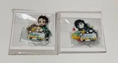 鬼滅の刃 ufotable 冨岡義勇 岡山togo アクリルスタンド 缶バッジ