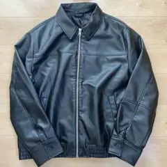 ZARAフェイクレザー　ボンバージャケット レザージャケット ザラ