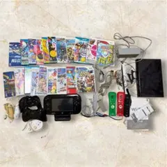WiiU本体＋Wii&wiiu ソフト ＋周辺機器　中古
