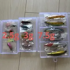 ミノー 12個セット 多色 15g 30gまとめ - メルカリ