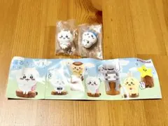 座るちいかわ　ちいかわ　ハチワレ　2点セット