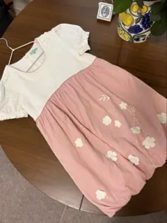 TOCCA 花柄刺繍 ワンピース 120