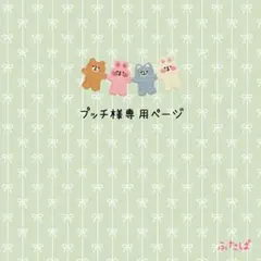あみぐるみ☆専用ページ☆
