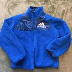 adidas フリース　ジャンパー　リバーシブル