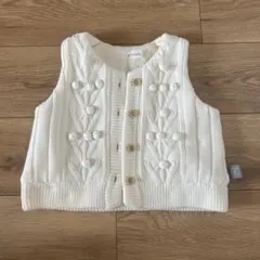 piccolo アイボリー ベビーベスト