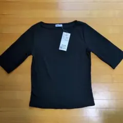 ☆美品☆ ブラック Tシャツ 五分袖