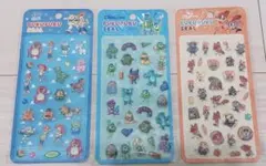 ▽ぷくぷくシール ピクサー(ズートピア・トイストーリー・モンスターズインク)