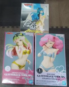 うる星やつらグリッター&グラマラスラム、ラン relaxtime　ラム5個セット