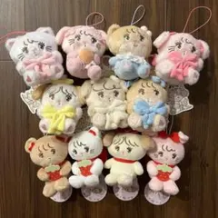 mikko ぬいぐるみマスコット　まとめ売りセット