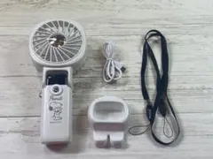 スヌーピー　USB充電式　5WAY ファン　ピンク　携帯扇風機　ハンディファンのサムネイル