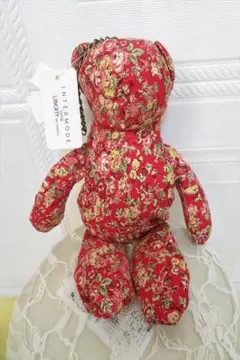 新品未使用 インターモード リバティ エコバッグ ぬいぐるみ 花柄のサムネイル