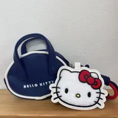 HELLO KITTY ネイビー バッグ