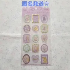 レリーフデコレーションシール　ラプンツェル　ディズニー