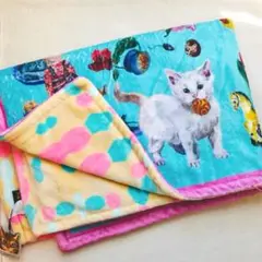 ダブルレイヤー ブランケット Cats 【Nathalie Lete】猫