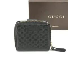 ✨新品未使用✨ GUCCI ミニ財布 GGライン GG柄 マーモント ラウンド