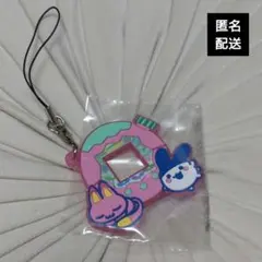 たまごっち一番くじ　F賞きらきらラバーチャーム　みゃおっちとみみっちのたまパラ