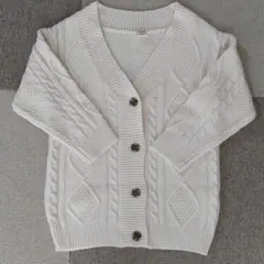 値下げしました☆未使用☆子供服 ロング ニット カーディガン