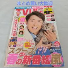 TV LIFE 2013年3月15日号 表紙 大野智